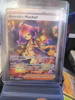 Pokemon Cards Acerola's Mischief 183/132 Mega Evolution NM Pack Fresh 2017 - Image 1