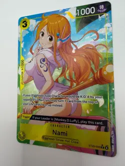 Nami ST29-008 One Piece Card Game Egghead Straw Hat Crew Foil NM Starter Deck 29 - Image 2