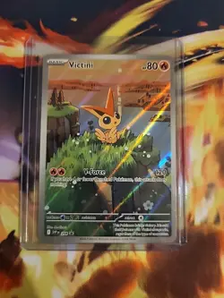 Victini 208 SVP Black Star Promo Holo Standard Size, Near Mint Pokemon Card - Image 1