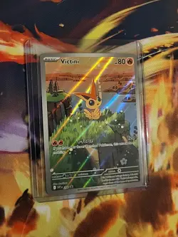 Victini 208 SVP Black Star Promo Holo Standard Size, Near Mint Pokemon Card - Image 2