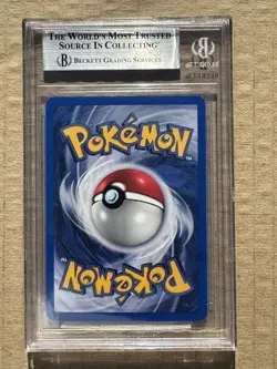 2000 Pokemon Gym Heroes Unlimited Sabrina's Gengar #14 Holo BGS 8 - Image 2