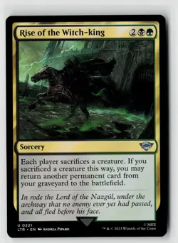 MTG Rise Of The Witch-King 221 Lord Of The Rings LOTR x4 NM Unclommon - Image 1