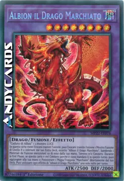ALBION IL DRAGO MARCHIATO • Segreta Prismatica • MP22 IT076 • 1Ed • Yugioh! - Image 1
