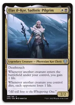 Elas il-Kor, Sadistic Pilgrim #198 (NM) Dominaria United DMU Magic MTG - Image 1