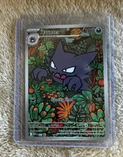 Haunter MEP 027 Illustration Rare Mega Evolution Gengar Deck Pokemon NM - Image 1