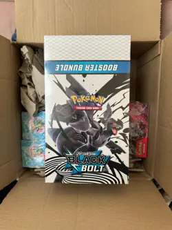 Pokemon Black Bolt Sealed Booster Bundles case - Image 1