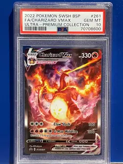 PSA GEM MINT 10 Charizard VMAX SWSH261 Ultra Premium Collection Promo - Pokemon - Image 1