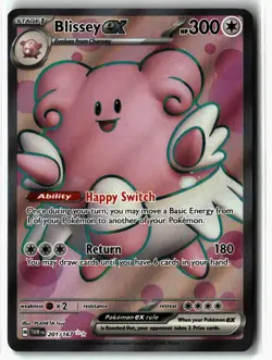 Blissey ex ⭐ 201/167 Holo Ultra Rare Twilight Masquerade 2024 Pokemon NM - Image 1
