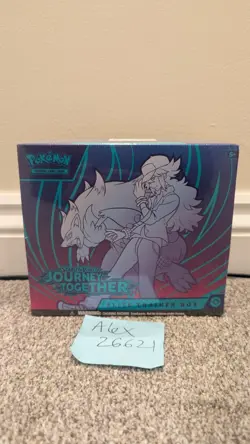 Pokemon TCG Scarlet & Violet Journey Together ETB Elite Trainer Box Sealed - Image 1