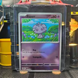 Espurr Perfect Order Reverse Holo Pokemon TCG 033/088 Mega Evolution ME03 Common - Image 1
