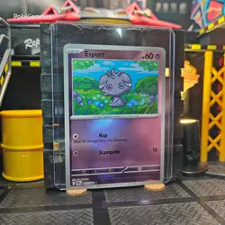 Espurr Perfect Order Reverse Holo Pokemon TCG 033/088 Mega Evolution ME03 Common - Image 3