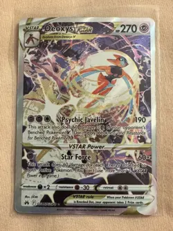 Deoxys VSTAR Pokemon Crown Zenith: Galarian Gallery GG46/GG70 NM - Image 1