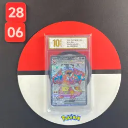Pokemon Chinese CSV5C 145/129 Charizard EX SR Ultra Rare Grade10 - Image 1