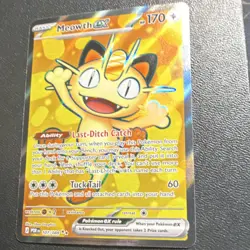 Pokemon Meowth EX Full Art Ultra Rare Holo 107/088 English perfect order - Image 4