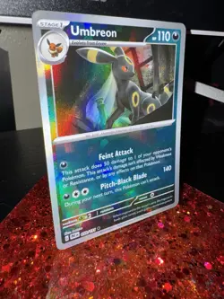 Pokemon Umbreon Sv: Prismatic Evolutions 059/131 Holo Rare 110 HP Pitch-Black B… - Image 3