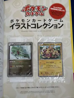 Pokemon Illustration Book 2014 w/ Sealed Rayquaza & Cosplay Pikachu Promo Japan - Image 1