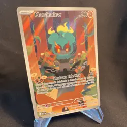 Pokemon MARSHADOW 146/132: Mega Evolution Illustration Rare PIKACHU CAMEO - NM - Image 2