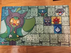 NA International Championships 2025 Pokemon Center Exclusive Playmat Ogerpon - Image 1