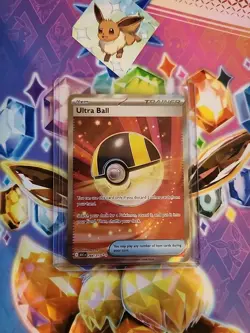Ultra Ball 264/217 Ascended Heroes Ultra Rare Full Art Holo Pokemon TCG NM/M - Image 1