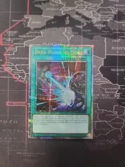 Yu-Gi-Oh! Dark Ruler No More Quarter Century Rare (QCR) - RA01-EN060 1st Ed NM - Image 1