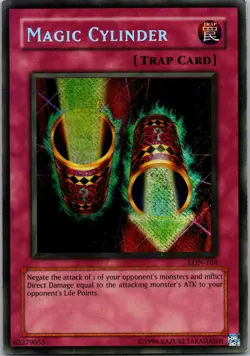 Yugioh Magic Cylinder LON-104 OG Print Secret Rare NM - Image 1