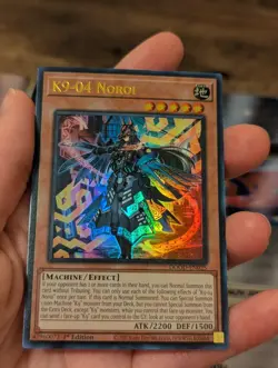 K9-04 Noroi-DOOD-EN025-Ultra Rare-1st Edition-Yugioh! - Image 3
