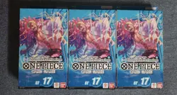 3X BANDAI: One Piece Card Game Starter Donquixote Doflamingo BLUE ST-17 SEALED - Image 1