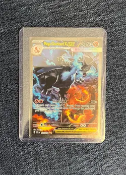 Mega Charizard X ex Special Illustration Rare 125/094 Pokemon Phantasmal Flames - Image 1