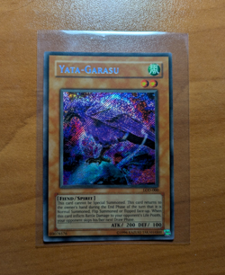 Yu-Gi-Oh! TCG Yata-Garasu Legacy of Darkness LOD-000 Unlimited Secret Rare - Image 1