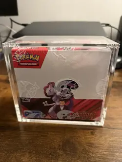 Destined Rivals Sealed Booster Box 36 Packs with Acrylic Case - Image 1