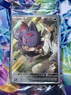 Pokemon TCG Journey Together N's Zorua #189 Holo Promo Card - Image 1