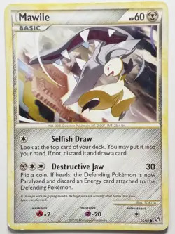 Mawile 56/90 HP - B1G1F Undaunted Pokemon Card - TOKIYA Art - Image 1