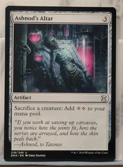 Mtg ASHNOD'S ALTAR NM Eternal Masters 218/249 -Argo- - Image 1