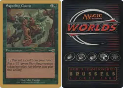 4x Saproling Cluster - Nicolas Labarre - 2000 ~ Near Mint World Championship O M - Image 1