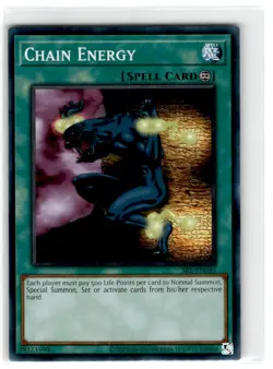 Yu-Gi-Oh! Chain Energy Common SRL-EN046 Lightly Played Unlimited - Image 1