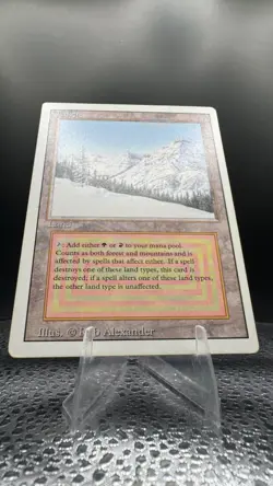 Taiga PL/MP, English MTG Revised Edition - Image 3