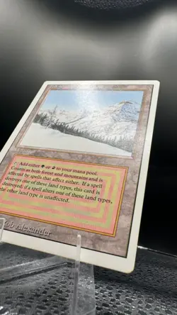 Taiga PL/MP, English MTG Revised Edition - Image 4