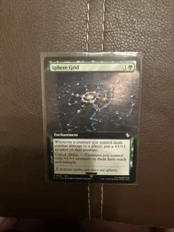 MtG Sphere Grid Extended Art Commander: Final Fantasy Non Foil 123 NM - Image 1