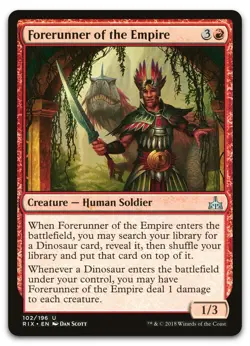 Forerunner of the Empire #102 (NM) Rivals of Ixalan RIX Magic MTG - Image 1