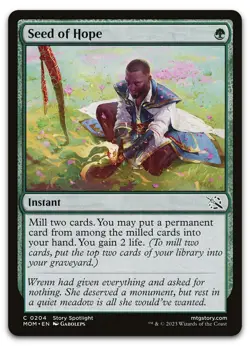 Seed of Hope #204 (NM) March of the Machine MOM Magic MTG - Image 1