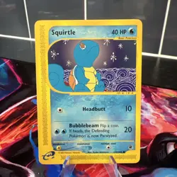Pokemon Squirtle Expedition Base Set Card 132/165 Nm Condition Wotc Vintage - Image 2