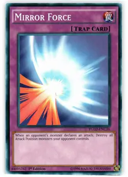 Mirror Force - YGLD-ENC36 - Common - 1st Edition - Heavily Played - Image 1