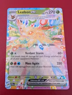 Leafeon Ex 006/131 - Double Rare - Prismatic Evolutions - Pokemon TCG NM - Image 1