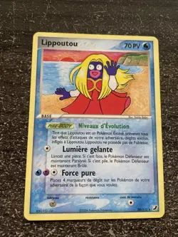 LIPPOUTOU RARE - POKEMON 28/115 EX FORCES CACHEES PROCHE DU NEUF FR - Image 1