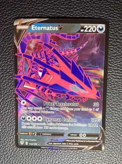 Pokemon TCG Eternatus V 116/189 Darkness Ablaze - Image 1
