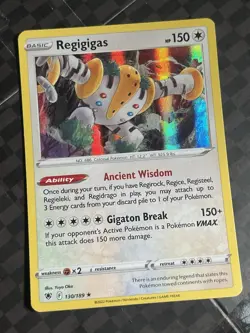 Regigigas - SWSH10: Astral Radiance 130/189 - Holo Rare - NM Pokemon TCG x1 - Image 1