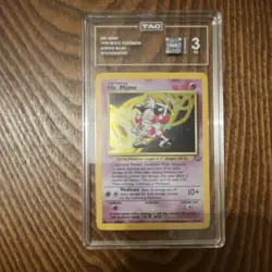 Pokemon Mr. Mime 6/64 Jungle Holo Rare TAG Graded 1999 English - Image 1