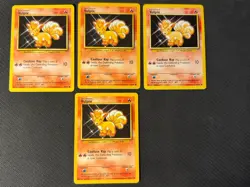 4 x Vulpix 68/102 Pokemon Base Set Unlimited (LP) - Image 1