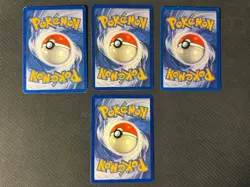 4 x Vulpix 68/102 Pokemon Base Set Unlimited (LP) - Image 2