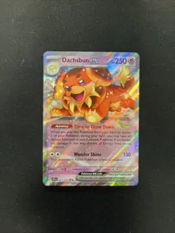 Pokemon TCG Dachsbun EX Stellar Crown 067/142 - Image 1